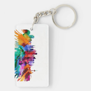 Cologne Skyline Key Ring