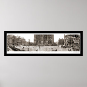 Cologne Troop Review Photo 1919 Poster