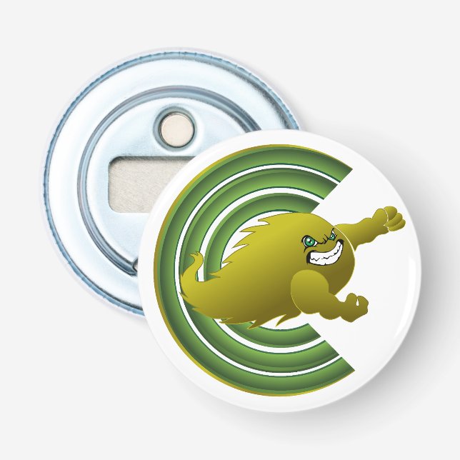 Coloma Comets #2 Bottle Opener (Front)