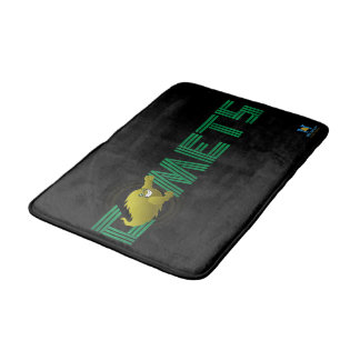 Coloma Comets #3 Bath Mat