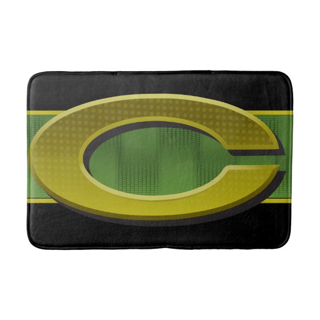 Coloma Comets #7 Bath Mat (Front)