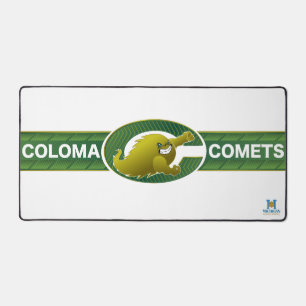 Coloma Comets  Desk Mat