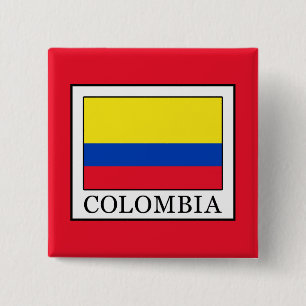 Colombia 15 Cm Square Badge