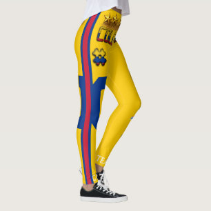 Colombia 2026 Global Cup: Gold Trophy & Jersey 10  Leggings