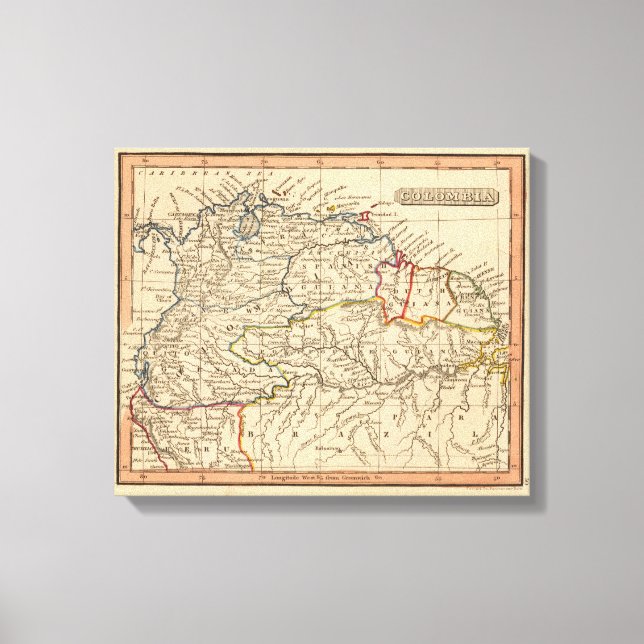 Colombia 5 canvas print (Front)
