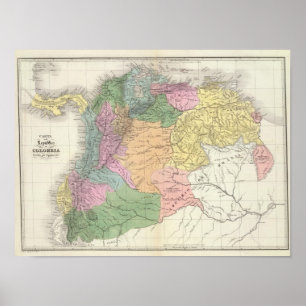Colombia and Venezuela 2 Poster