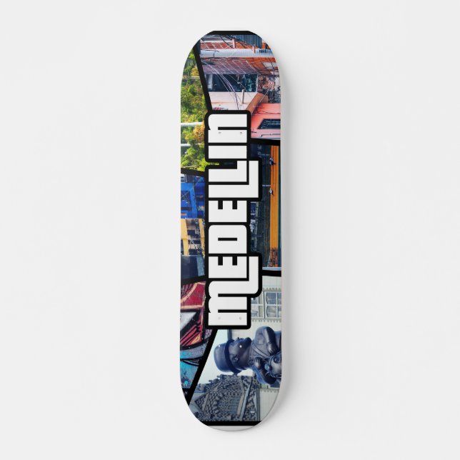 Colombia Antioquia Medellin Skateboard (Front)