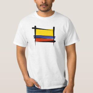 Colombia Brush Flag T-Shirt
