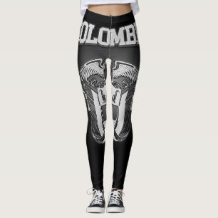 Colombia Coat of Arms Leggings