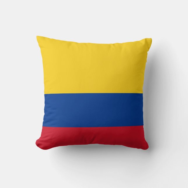 Colombia (Colombian) Flag Cushion (Front)