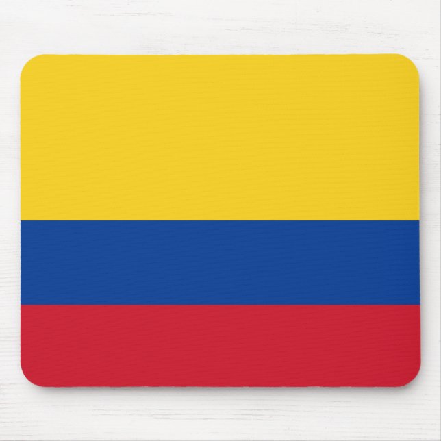 Colombia (Colombian) Flag Mouse Mat (Front)
