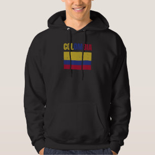 Colombia Colombian Flag Republic Of Colombia Herit Hoodie