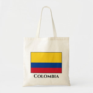 Colombia (Colombian) Flag Tote Bag