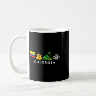 Colombia Country Colombian Flag For Men Women Kids Coffee Mug