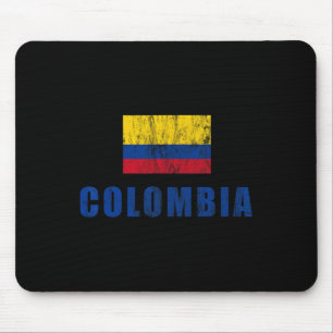 Colombia Design Columbian Clothing Outfit Small Mouse Mat
