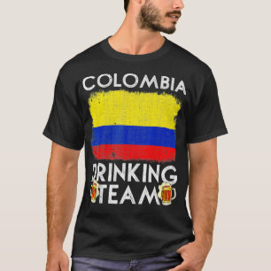 Colombia Drinking Team Design Colombian Drinking T T-Shirt