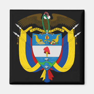 colombia emblem magnet