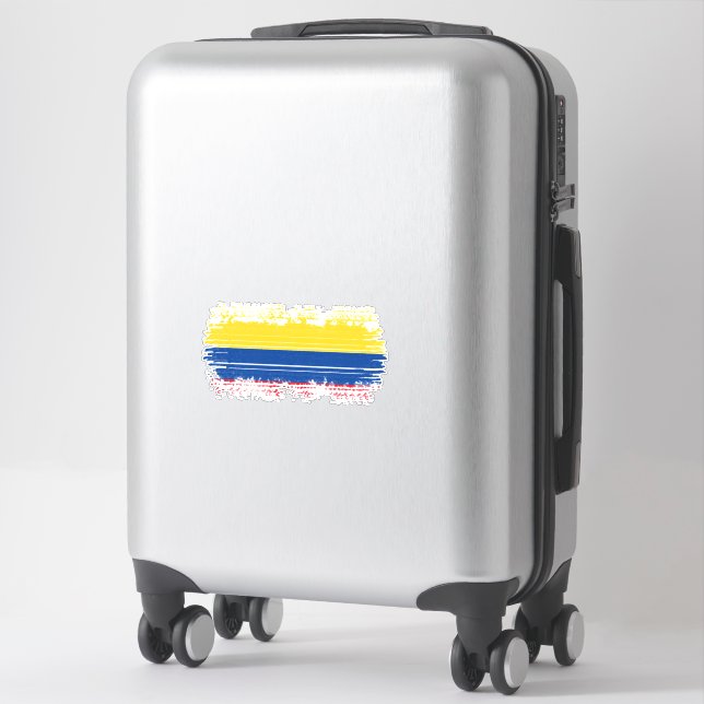 Colombia flag (Suitcase)