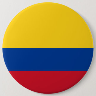 Colombia Flag 6 Cm Round Badge