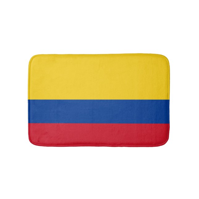 Colombia flag - Bandera De Colombia Bath Mat (Front)