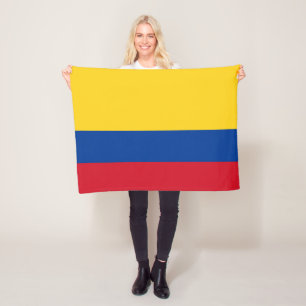 Colombia flag - Bandera De Colombia Fleece Blanket