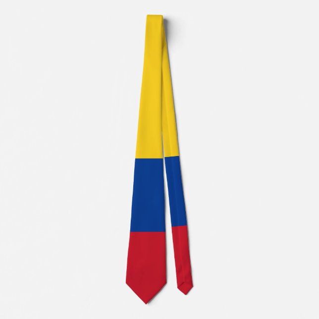 Colombia flag - Bandera De Colombia Tie (Front)