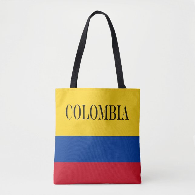 Colombia flag - Bandera De Colombia Tote Bag (Front)