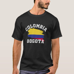 Colombia Flag Bogota Gifts Colombian Vacation Souv T-Shirt