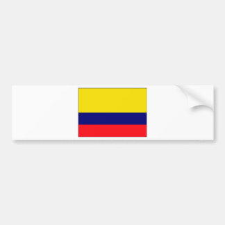 Colombia flag bumper sticker