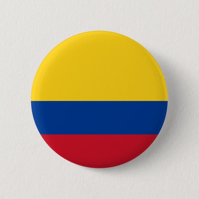 Colombia Flag Button (Front)