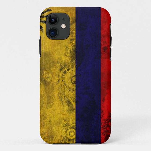 Colombia Flag Case-Mate iPhone Case (Back)
