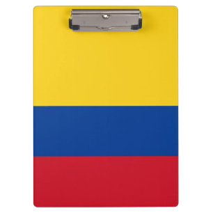 Colombia Flag Clipboard
