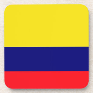 Colombia flag coaster