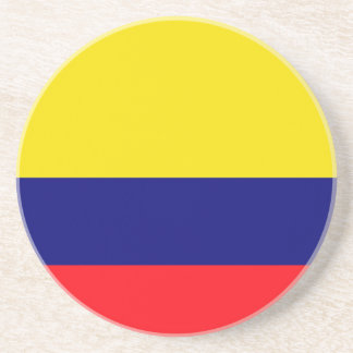 Colombia flag coaster