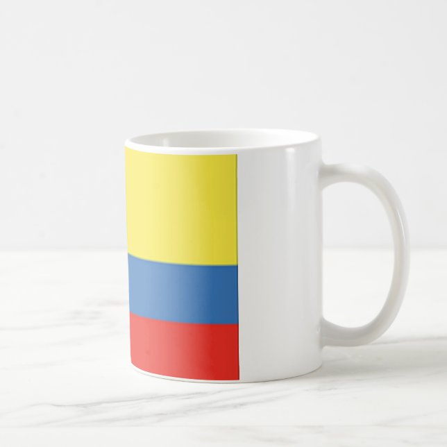 Colombia Flag Coffee Mug (Right)