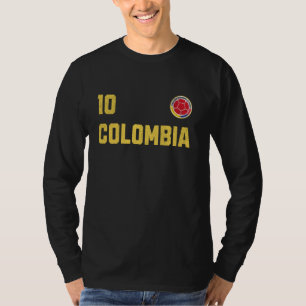 Colombia Flag Colombiana Retro Colombian Flag T-Shirt