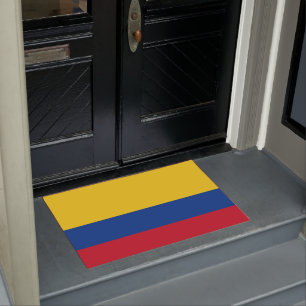 Colombia flag doormat