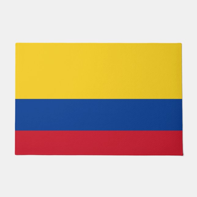 Colombia flag doormat (Front)