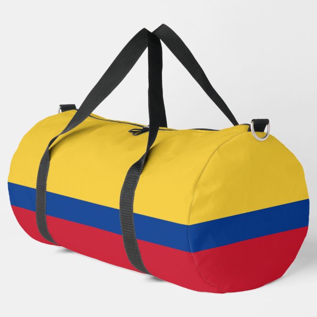 Colombia flag duffle bag (Left Corner)