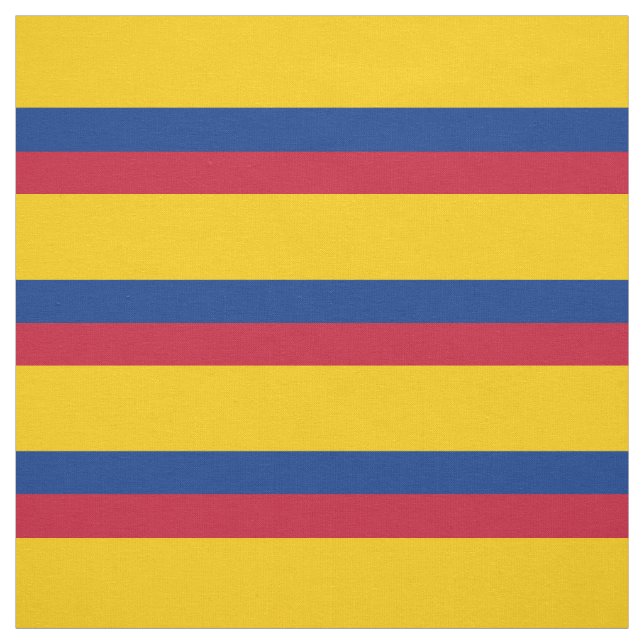 Colombia Flag Fabric (Swatch)