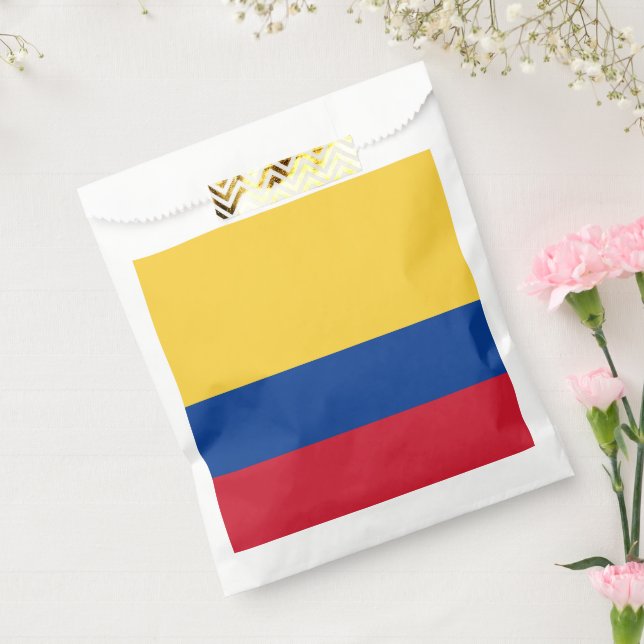 Colombia flag favour bags (Sealed)