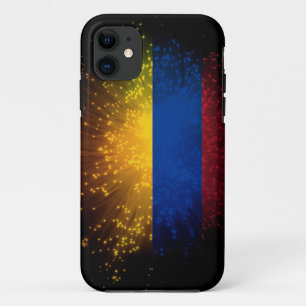 Colombia Flag Firework iPhone 11 Case