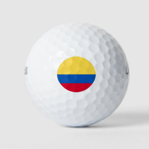 Colombia Flag Golf Balls