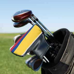 Colombia flag golf head cover