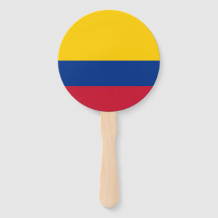 Colombia Flag Hand Fan