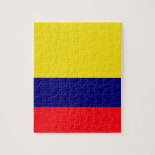 Colombia flag jigsaw puzzle