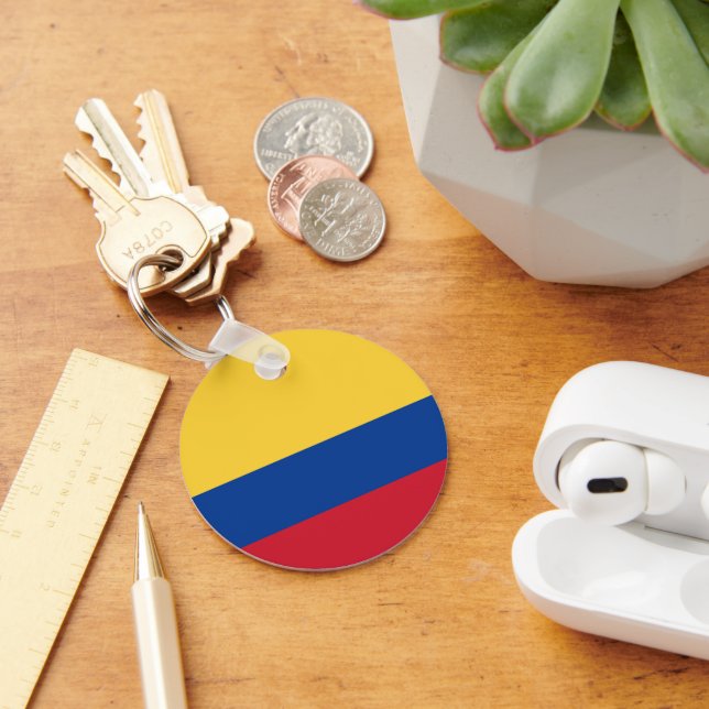 Colombia flag key ring (Desk)