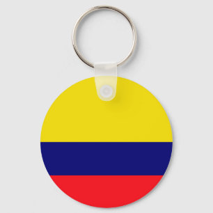 Colombia flag key ring