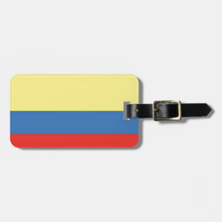 Colombia Flag Luggage Tag