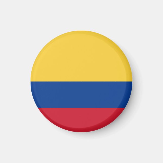 Colombia flag magnet (Front)